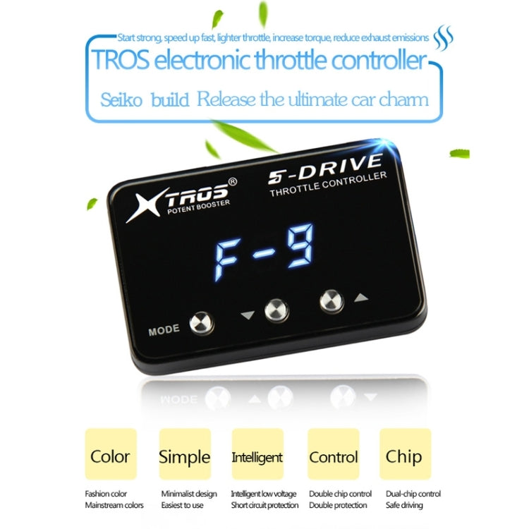 For Audi A5 2007- TROS KS-5Drive Potent Booster Electronic Throttle Controller - Car Modification by TROS | Online Shopping South Africa | PMC TechLife