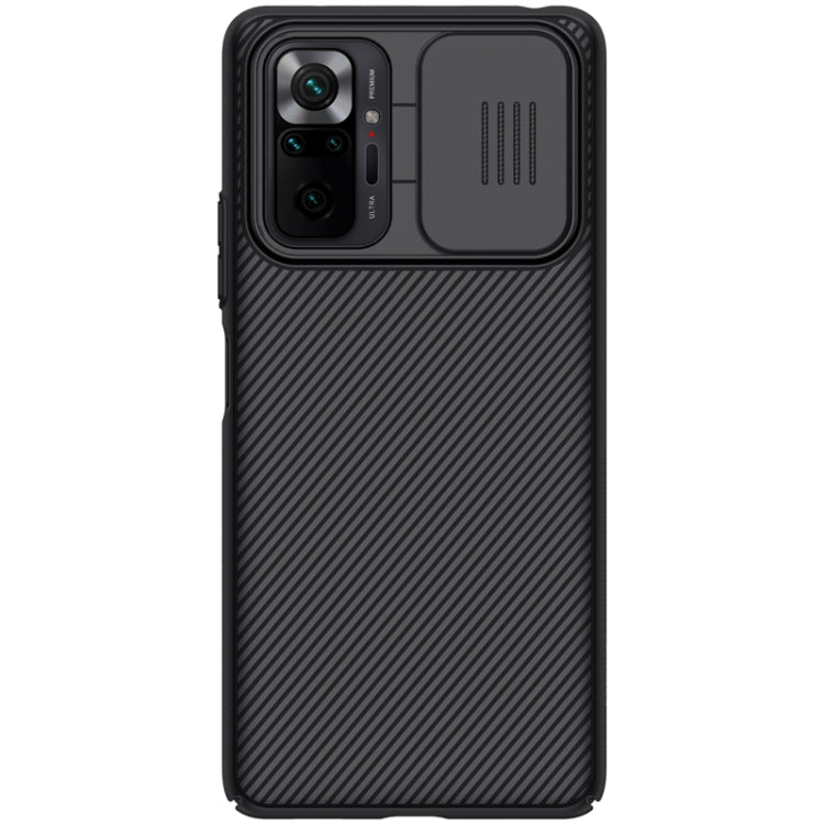 For Xiaomi Redmi Note 10 Pro / 10 Pro Max NILLKIN Black Mirror Series PC Camshield Full Coverage Dust-proof Scratch Resistant Case(Black) - Xiaomi Cases by NILLKIN | Online Shopping South Africa | PMC Jewellery