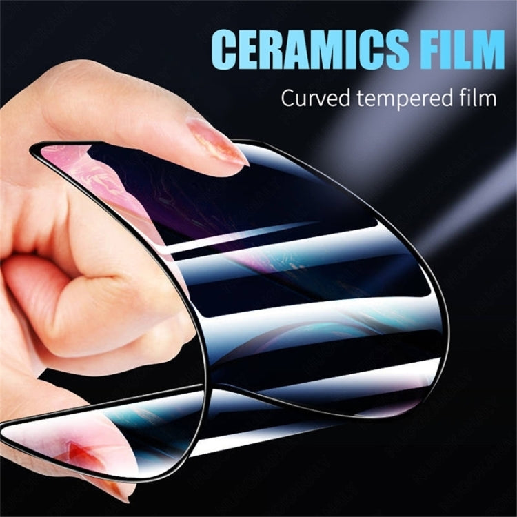 For OPPO Find X3 Lite 9D Full Screen Full Glue Ceramic Film - OPPO Tempered Glass by PINWUYO | Online Shopping South Africa | PMC TechLife | Buy Now Pay Later Mobicred