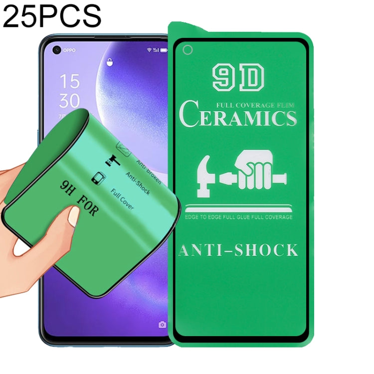 For OPPO Find X3 Lite 9D Full Screen Full Glue Ceramic Film - OPPO Tempered Glass by PINWUYO | Online Shopping South Africa | PMC TechLife | Buy Now Pay Later Mobicred