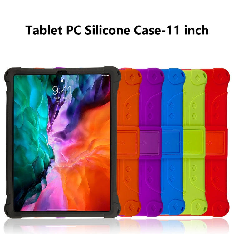 All-inclusive Silicone Shockproof Case with Holder For iPad Pro 12.9 2021 / 2020(Blue) - free shipping - PMC TechLife - Order now!