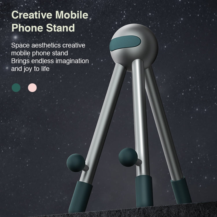 Stoyobe HF-ONE Alien Shape Creative Mobile Phone Desktop Holder Bracket(Green) - Desktop Holder by PMC Jewellery | Online Shopping South Africa | PMC Jewellery