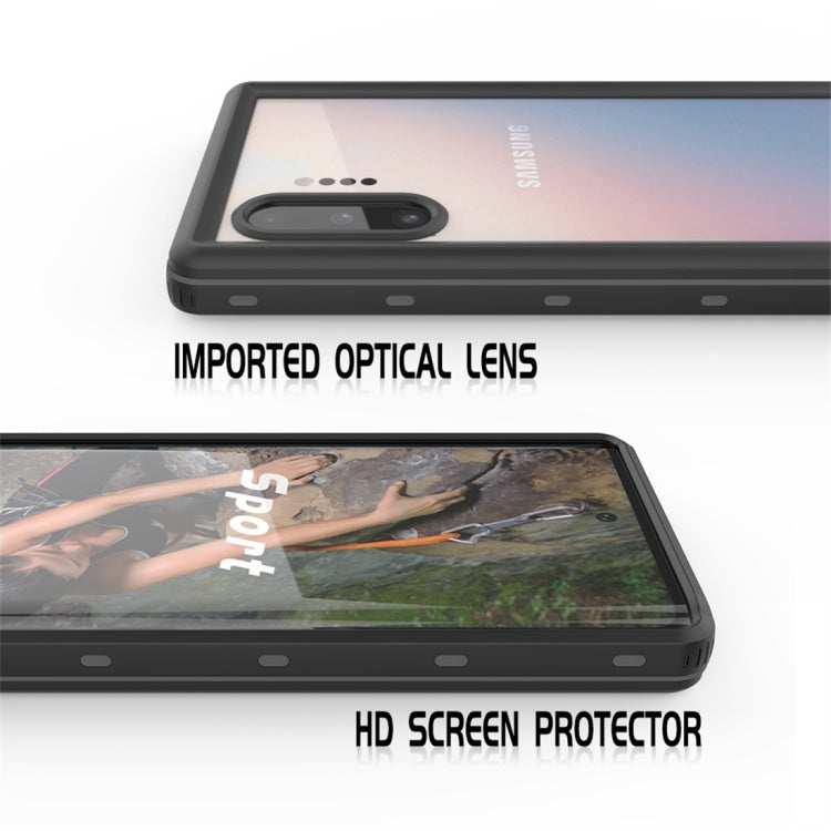 For Galaxy Note 10+ RedPepper Shockproof Waterproof PC + TPU Protective Case(Black) - Galaxy Phone Cases by RedPepper | Online Shopping South Africa | PMC TechLife | Buy Now Pay Later Mobicred