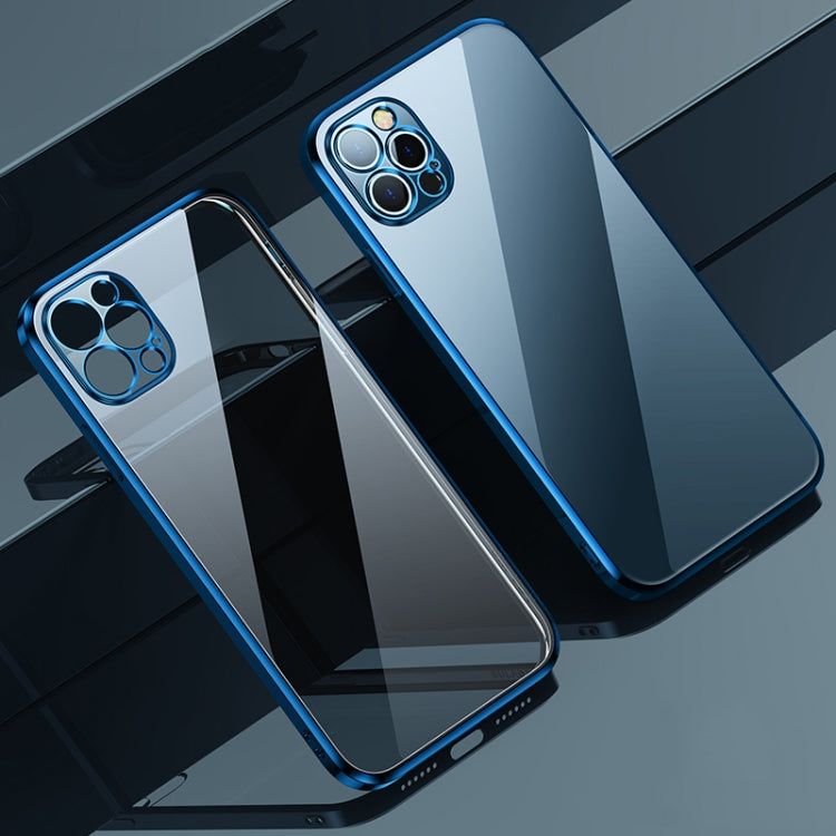 For iPhone 13 Pro Max SULADA Elastic Silicone Edge Frame + TPU All-inclusive Anti-fall Case (Blue) - iPhone 13 Pro Max Cases by SULADA | Online Shopping South Africa | PMC TechLife | Buy Now Pay Later Mobicred