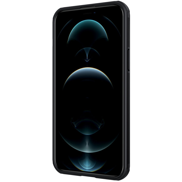 For iPhone 13 Pro NILLKIN Black Mirror Pro Series Camshield Full Coverage Dust-proof Scratch Resistant Phone Case (Black) - free shipping - PMC TechLife - Order now!