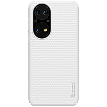 For Huawei P50 NILLKIN Frosted Concave-convex Texture PC Protective Case(White) - Huawei Cases by NILLKIN | Online Shopping South Africa | PMC Jewellery