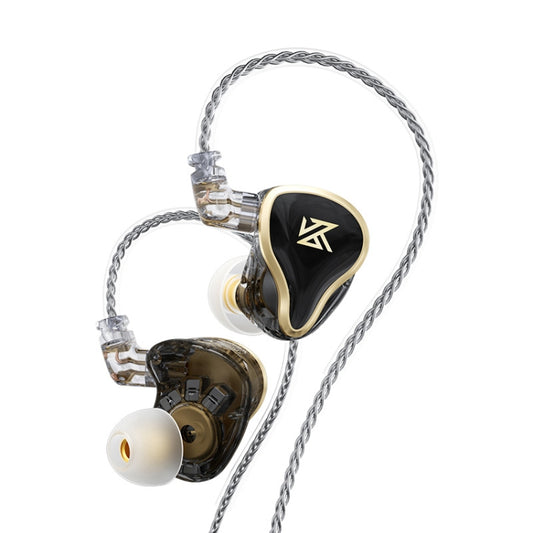 KZ ZAS 16-unit Ring Iron In-ear Wired Earphone, Standard Version(Black) - In Ear Wired Earphone by KZ | Online Shopping South Africa | PMC Jewellery