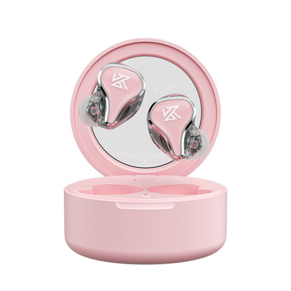 KZ SK10 1DD+1BA Hybrid Technology Bluetooth 5.2 True Wireless TWS Earphone(Pink) - TWS Earphone by KZ | Online Shopping South Africa | PMC Jewellery