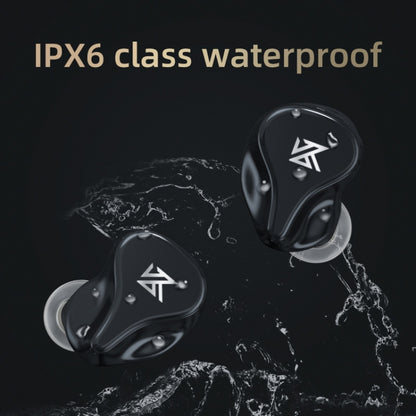 KZ Z1 Pro Dynamic True Wireless Bluetooth 5.2 Sports In-ear Earphone(Black) - In Ear Wired Earphone by KZ | Online Shopping South Africa | PMC Jewellery