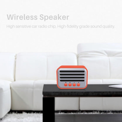 New Rixing NR-102 Mini TWS Bluetooth Speaker(Red) - Mini Speaker by New Rixing | Online Shopping South Africa | PMC Jewellery