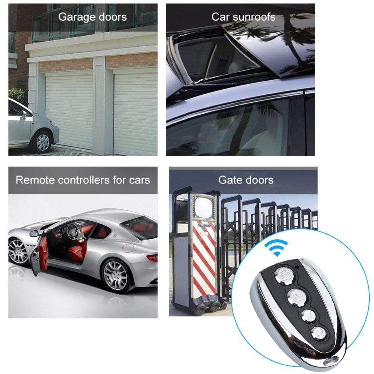 K18 Universal U-shaped Copy Electric Rolling Shutter Door Gate Garage Remote Controller, Frequency:315MHZ - Universal by PMC TechLife | Online Shopping South Africa | PMC TechLife
