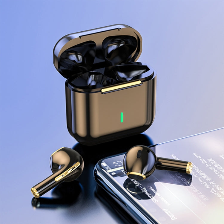 HXSJ Air-S4 Bluetooth 5.1 True Wireless HiFi Stereo Earphones with Charging Case(Black) - TWS Earphone by HXSJ | Online Shopping South Africa | PMC Jewellery