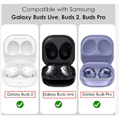 For Samsung Galaxy Buds Live / Buds 2 / Buds Pro / Buds 2 Pro Thunder Battlegear Anti-fall Earphones Protective Case with Switch (Brown) - Samsung Earphone Case by PMC Jewellery | Online Shopping South Africa | PMC Jewellery