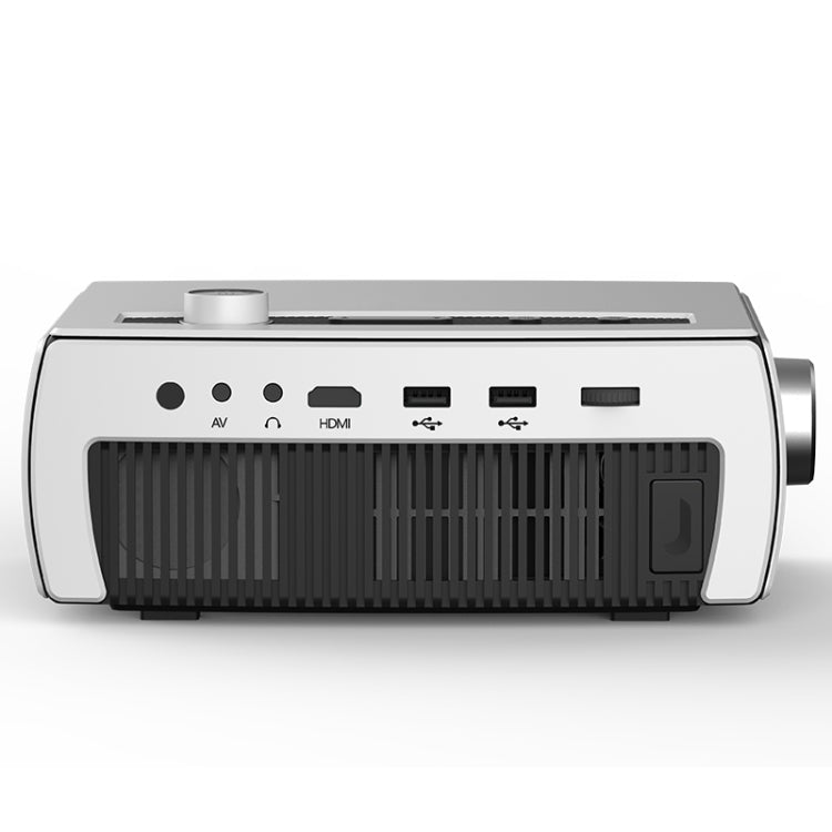 YG430 Android Version 1920x1080 2500 Lumens Portable Home Theater LCD HD Projector, Plug Type:US Plug(Silver) - Mini Projector by PMC Jewellery | Online Shopping South Africa | PMC Jewellery