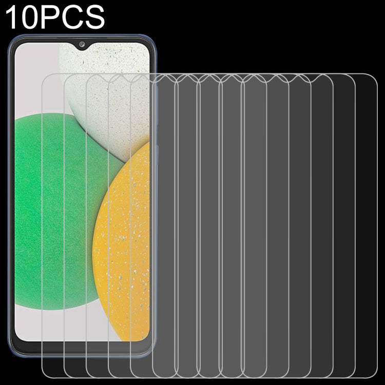 10 PCS 0.26mm 9H 2.5D Tempered Glass Film For Samsung Galaxy A03 - Galaxy Tempered Glass by PMC Jewellery | Online Shopping South Africa | PMC Jewellery