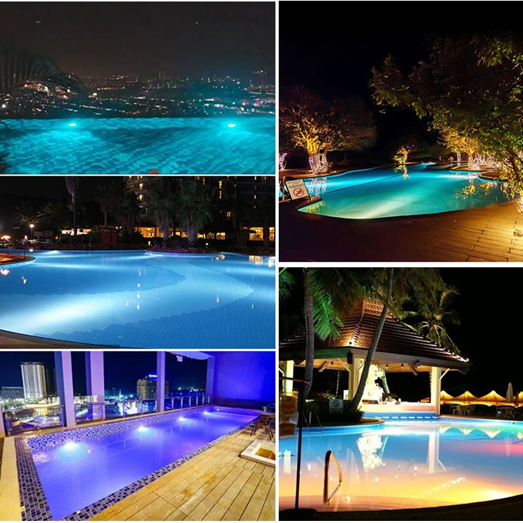 Swimming Pool ABS Wall Lamp LED Underwater Light, Power:9W(Red) - Underwater Lights by PMC TechLife | Online Shopping South Africa | PMC TechLife | Buy Now Pay Later Mobicred