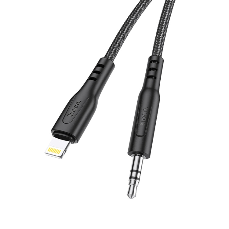 hoco UPA18 8 Pin Digital Audio Conversion Cable, Length: 1m(Black) - Video & Audio Cable by hoco | Online Shopping South Africa | PMC Jewellery
