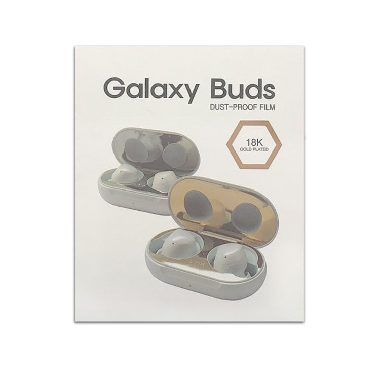 For Galaxy Buds Wireless Bluetooth Earphone Metal Protective Sticker(Blue) - Protective Sticker by PMC Jewellery | Online Shopping South Africa | PMC Jewellery