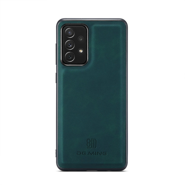 For Samsung Galaxy A73 5G DG.MING M2 Series 3-Fold Multi Card Bag + Phone Case(Green) - Galaxy Phone Cases by DG.MING | Online Shopping South Africa | PMC TechLife | Buy Now Pay Later Mobicred