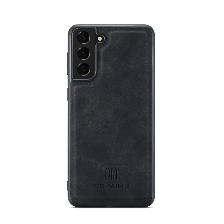 For Samsung Galaxy S22 5G DG.MING M2 Series 3-Fold Multi Card Bag Back Cover Phone Case(Black) - Galaxy S22 5G Cases by DG.MING | Online Shopping South Africa | PMC TechLife | Buy Now Pay Later Mobicred