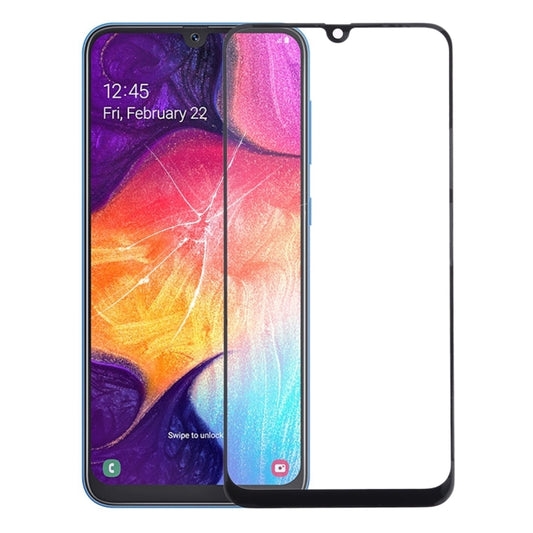 For Samsung Galaxy A30 / A50 Front Screen Outer Glass Lens with OCA Optically Clear Adhesive - Outer Glass Lens by PMC Jewellery | Online Shopping South Africa | PMC Jewellery