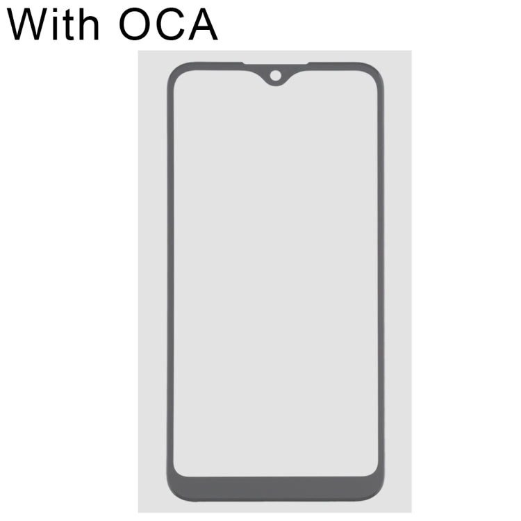 For Samsung Galaxy A21 Front Screen Outer Glass Lens with OCA Optically Clear Adhesive - Outer Glass Lens by PMC Jewellery | Online Shopping South Africa | PMC Jewellery