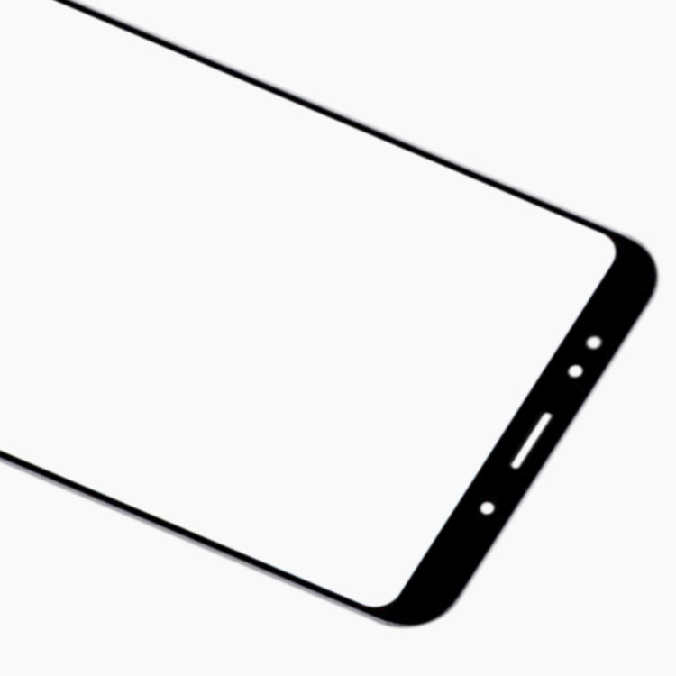 Front Screen Outer Glass Lens with OCA Optically Clear Adhesive for Xiaomi Redmi 5 Plus(Black) - LCD Related Parts by PMC Jewellery | Online Shopping South Africa | PMC Jewellery