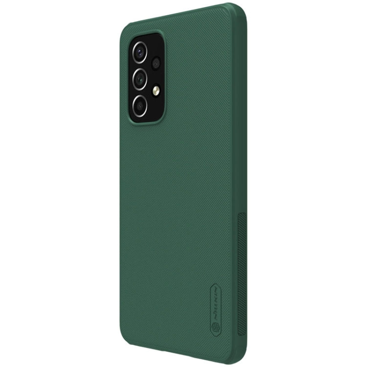 For Samsung Galaxy A53 5G NILLKIN Super Frosted Shield Pro PC + TPU Phone Case(Green) - Galaxy Phone Cases by NILLKIN | Online Shopping South Africa | PMC Jewellery