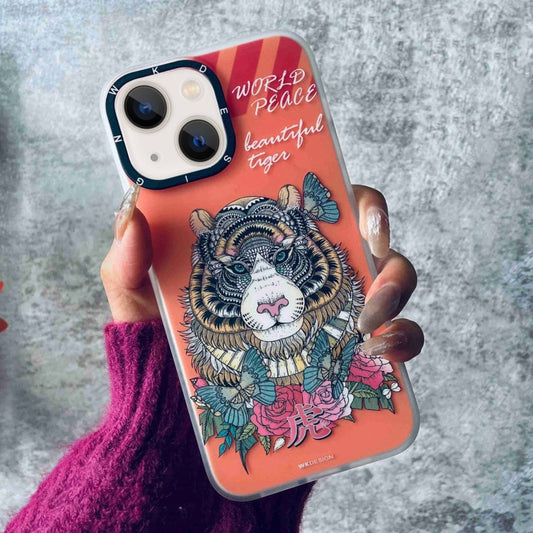 For iPhone 13 WK WPC-015 Gorillas Series Cool PC + TPU Phone Case(WGC-019) - iPhone 13 Cases by WK | Online Shopping South Africa | PMC Jewellery | Buy Now Pay Later Mobicred