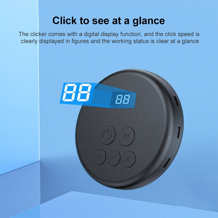 G30 Universal Digital Display Like Device Mobile Phone Automatic Screen Clicker, Style:One Machine with Four Head(Black) - Other Accessories by PMC TechLife | Online Shopping South Africa | PMC TechLife