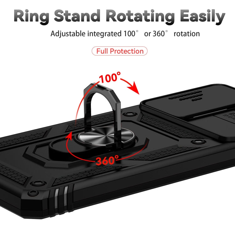 For Samsung Galaxy A53 5G Sliding Camshield Holder Phone Case(Black) - free shipping - PMC TechLife - Order now!