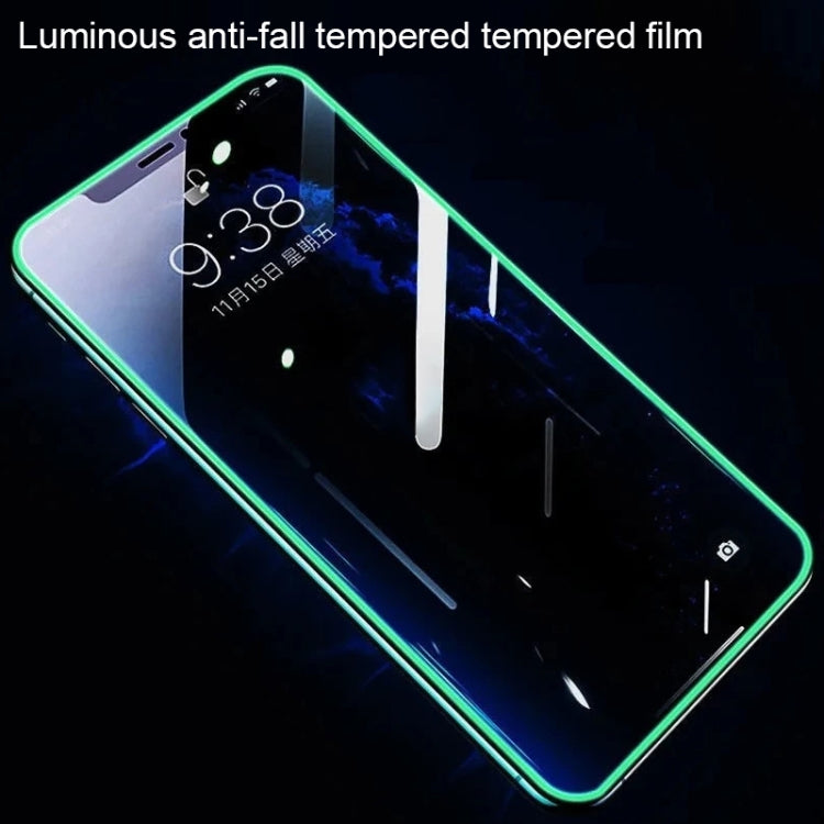 For iPhone 13 / 13 Pro Luminous Shatterproof Airbag Tempered Glass Film - iPhone 13 Tempered Glass by PMC Jewellery | Online Shopping South Africa | PMC Jewellery