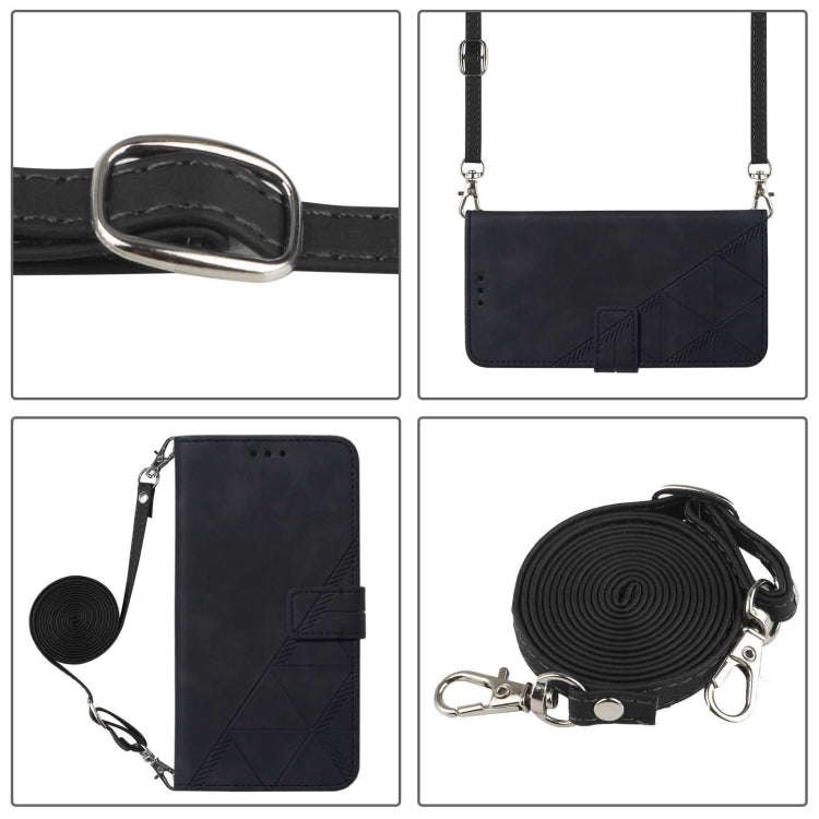 For Tecno Camon 16 Crossbody 3D Embossed Flip Leather Phone Case(Black) - free shipping - PMC TechLife - Order now!