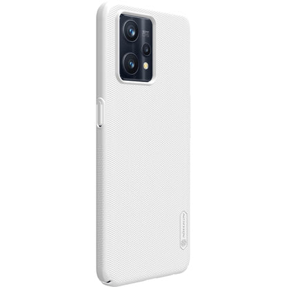 For OPPO Realme 9 Pro+ 5G NILLKIN Frosted PC Phone Case(White) - Realme Cases by NILLKIN | Online Shopping South Africa | PMC Jewellery