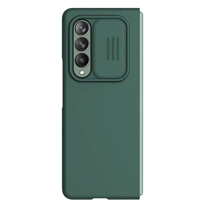 For Samsung Galaxy Z Fold3 5G / W22 5G NILLKIN CamShield Liquid Silicone + PC Full Coverage Case(Green) - Galaxy Phone Cases by NILLKIN | Online Shopping South Africa | PMC Jewellery