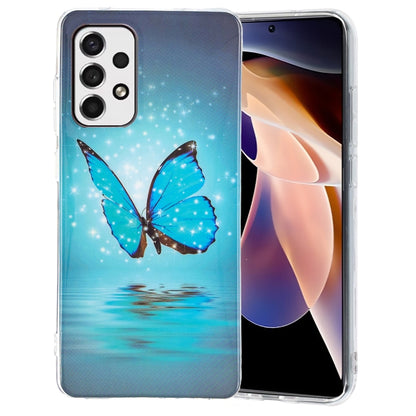 For Samsung Galaxy A53 5G Luminous TPU Protective Phone Case(Butterfly) - Galaxy Phone Cases by PMC Jewellery | Online Shopping South Africa | PMC Jewellery