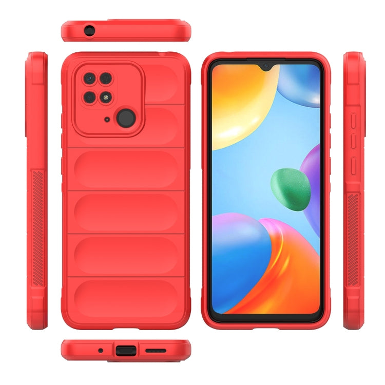 For Xiaomi Redmi 10C Magic Shield TPU + Flannel Phone Case(Purple) - free shipping - PMC TechLife - Order now!