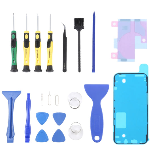 JIAFA JF-8182 21 in 1 Battery Adhesive + LCD Frame Waterproof Adhesive + Repair Tool Set For iPhone 13 Pro - Tool Kits by JIAFA | Online Shopping South Africa | PMC Jewellery