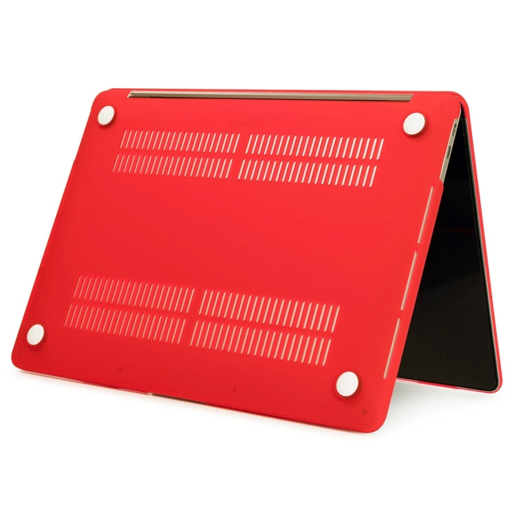 Laptop Matte Style Protective Case For MacBook Pro 13.3 inch 2022(Red) - free shipping - PMC TechLife - Order now!