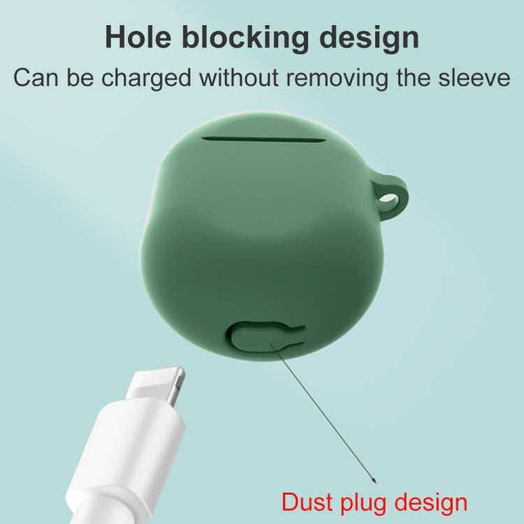 For Redmi Buds4 Silicone Earphone Protective Case(Dark Green) - Xiaomi Earphone Case by PMC TechLife | Online Shopping South Africa | PMC TechLife