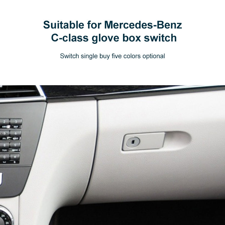 Car Glove Box Handle Switch for Mercedes-Benz W212 2008-2014, Left Driving(Beige) - Door Handles by PMC Jewellery | Online Shopping South Africa | PMC Jewellery