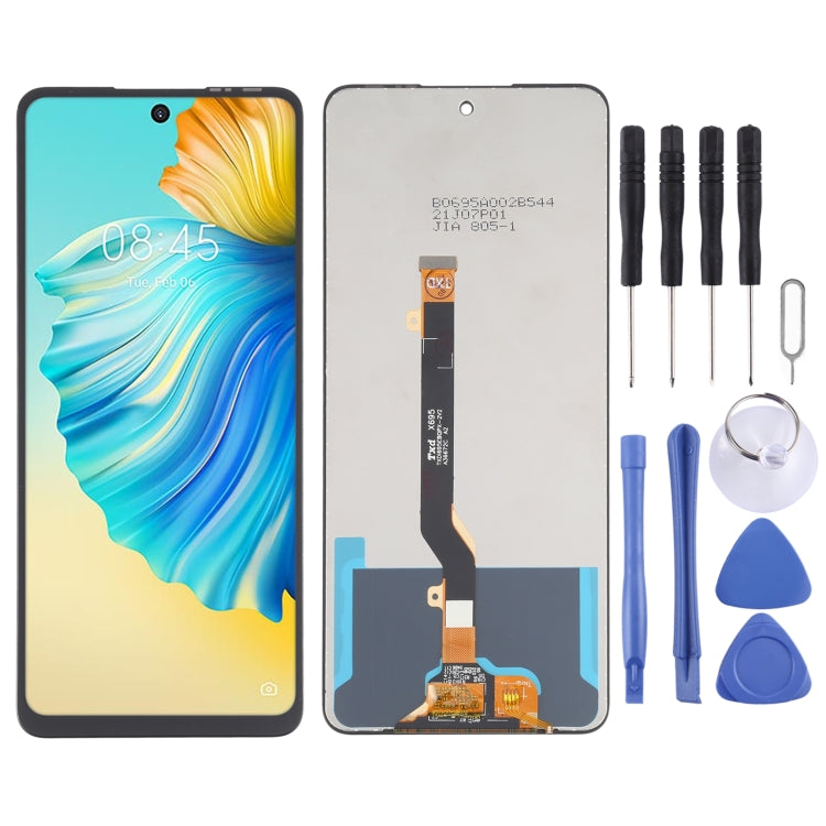 TFT LCD Screen For Tecno Pova 3 LF7n with Digitizer Full Assembly - free shipping - PMC TechLife - Order now!