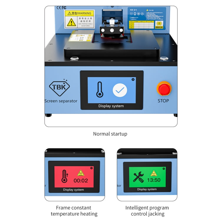TBK 288  Built-in Pump Vacuum Automatic Intelligent Control Screen Removal Tool, EU Plug - free shipping - PMC TechLife - Order now!