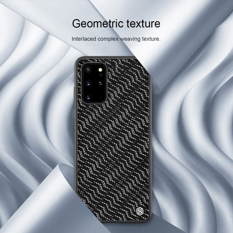 For Galaxy S20+ / Galaxy S20+ 5G NILLKIN Glorious Series TPU + PC 3D Geometric Texture Reflective Mobile Phone Protective Case(Thunderbolt Texture) - Galaxy Phone Cases by NILLKIN | Online Shopping South Africa | PMC Jewellery