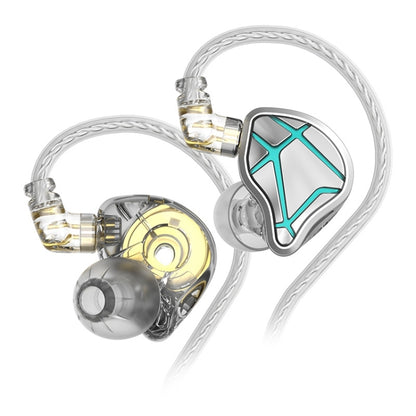 KZ-ESX 12MM Dynamic Subwoofer Sports In-Ear HIFI Headphones,Length: 1.2m(Without Microphone) - In Ear Wired Earphone by KZ | Online Shopping South Africa | PMC Jewellery