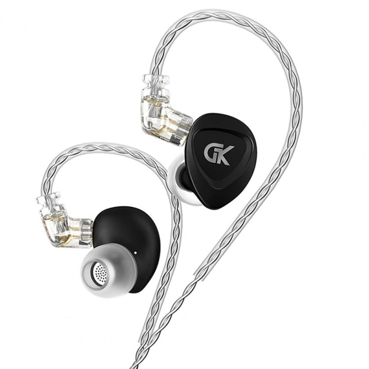GK GSE Ten-Unit Coil Iron Subwoofer HIFI In-Ear Headphones(Without Microphone) - In Ear Wired Earphone by PMC Jewellery | Online Shopping South Africa | PMC Jewellery