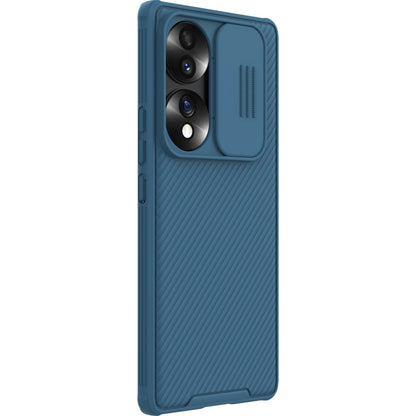 For Honor 70 NILLKIN CamShield Pro Series PC Full Coverage Phone Case(Blue) - Huawei Cases by NILLKIN | Online Shopping South Africa | PMC Jewellery