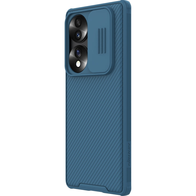 For Honor 70 NILLKIN CamShield Pro Series PC Full Coverage Phone Case(Blue) - Huawei Cases by NILLKIN | Online Shopping South Africa | PMC Jewellery