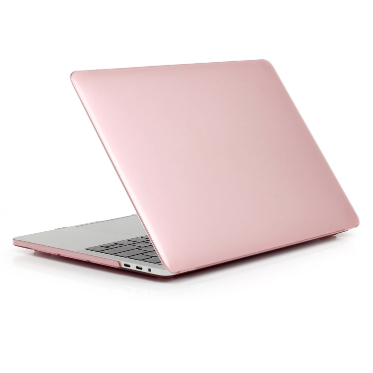 Laptop Crystal Style Protective Case For MacBook Pro 13.3 inch A2338 2022(Pink) - MacBook Pro Cases by PMC Jewellery | Online Shopping South Africa | PMC Jewellery