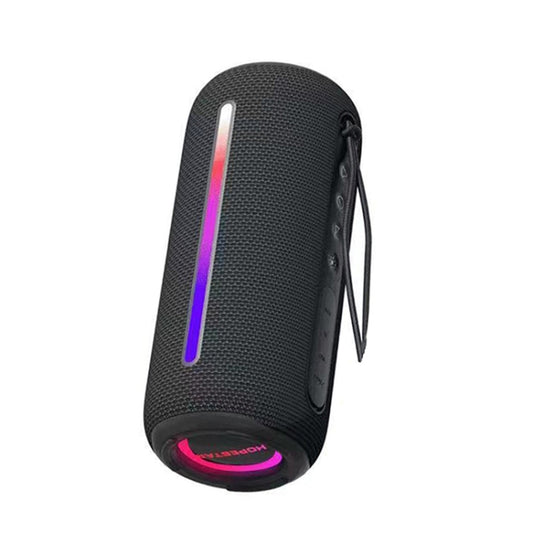HOPESTAR P39 Outdoor Waterproof RGB Light Wireless Bluetooth Speaker(Black) - Waterproof Speaker by HOPESTAR | Online Shopping South Africa | PMC Jewellery